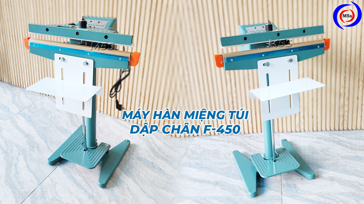 Máy hàn miệng túi dập chân F-450 Máy hàn miệng túi dập chân F-450