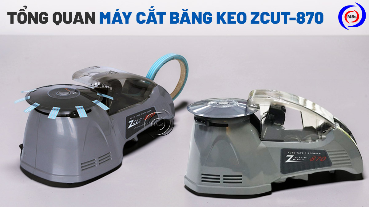 tổng quan máy cắt băng keo tự động ZCUT-870 tổng quan máy cắt băng keo tự động ZCUT-870