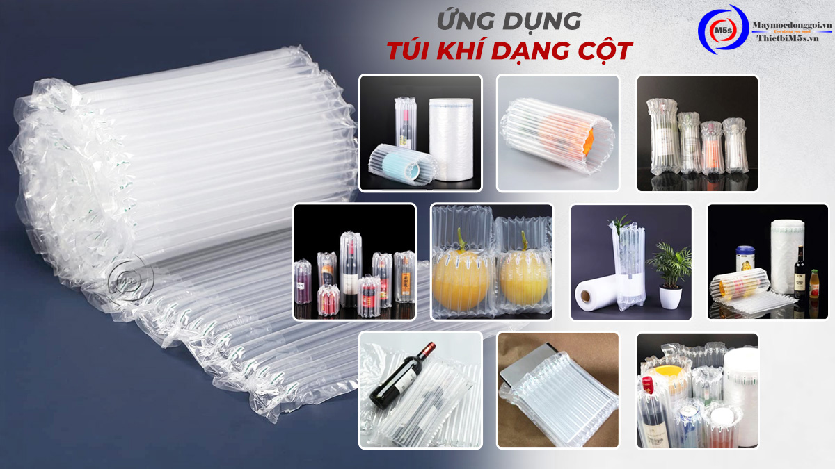 Ứng dụng túi khí dạng cột Ứng dụng túi khí dạng cột