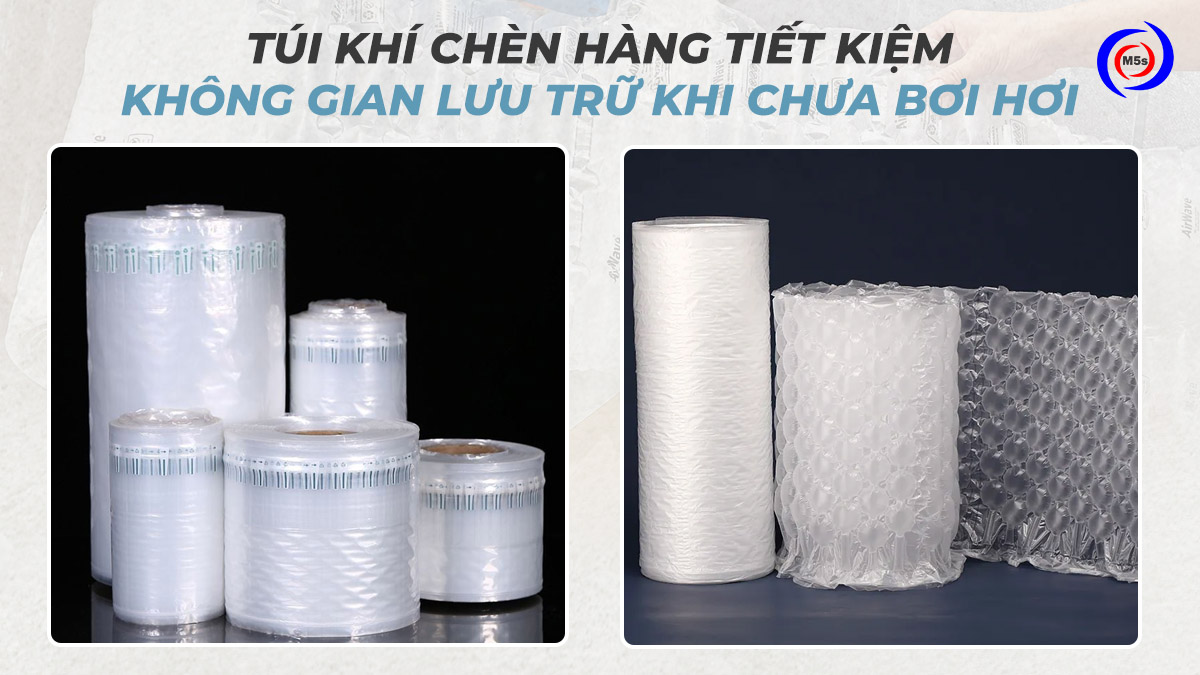 Túi khí chèn hàng tiết kiệm không gian Túi khí chèn hàng tiết kiệm không gian