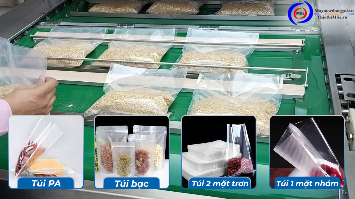 Thành phẩm máy hút chân không băng tải Thành phẩm máy hút chân không băng tải