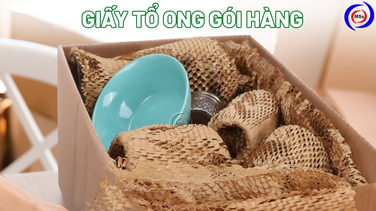 giấy tổ ong gói hàng chống sốc giấy tổ ong gói hàng chống sốc