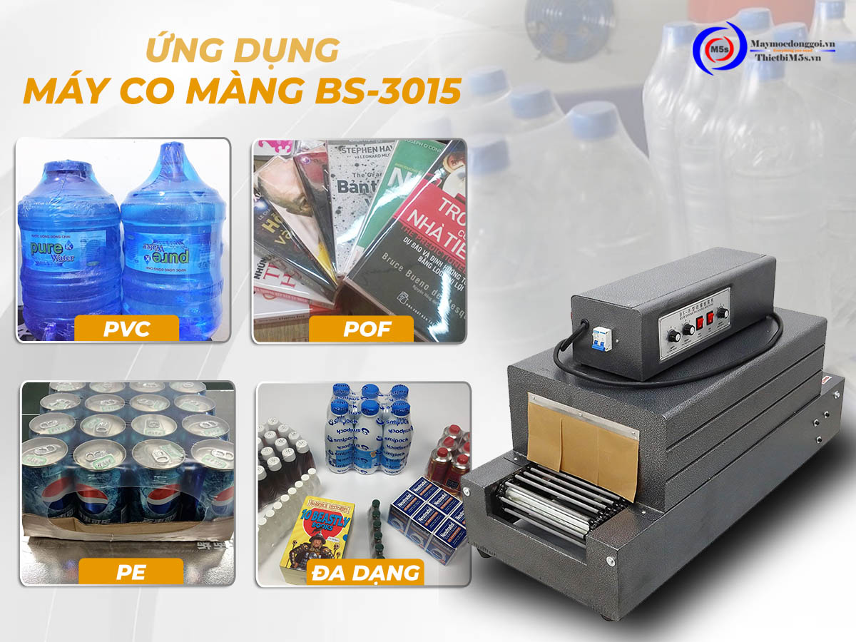 Máy rút màng co Stronger BS-3015 Máy rút màng co Stronger BS-3015