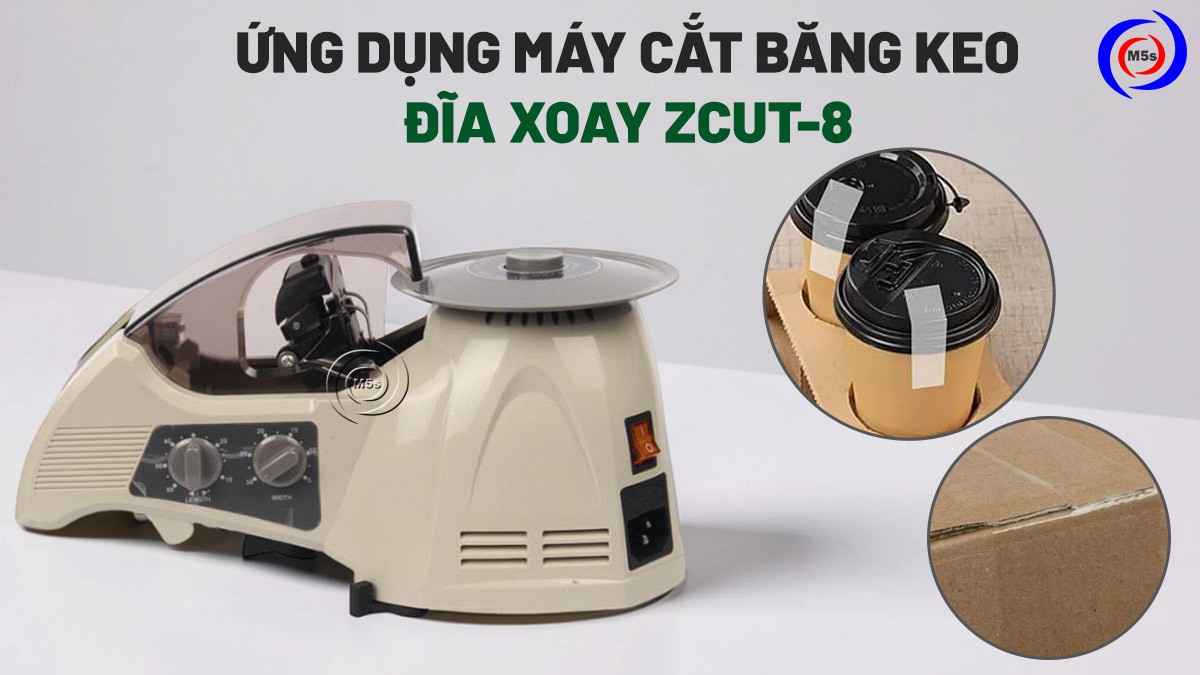 ứng dụng máy cắt băng keo tự động ZCUT-8 ứng dụng máy cắt băng keo tự động ZCUT-8