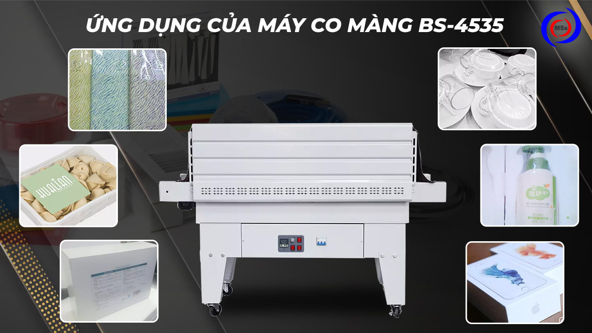 Máy bọc màng co BS-4535 Máy bọc màng co BS-4535
