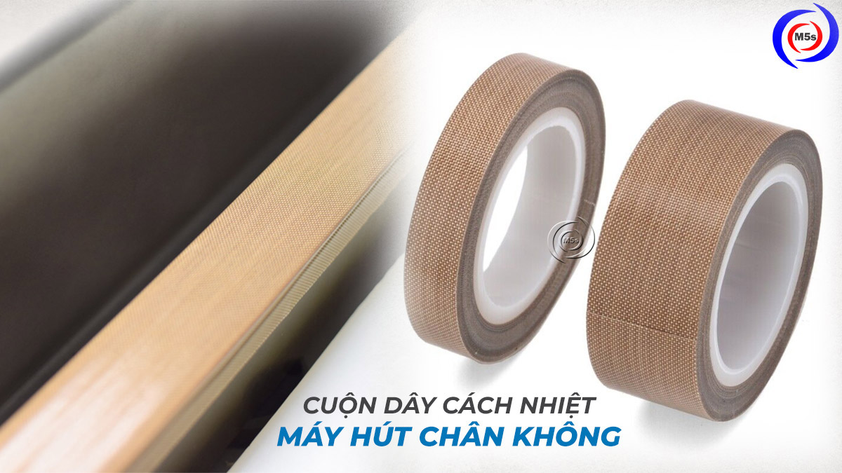 Cuộn vải cách nhiệt máy hút túi chân không Cuộn vải cách nhiệt máy hút túi chân không
