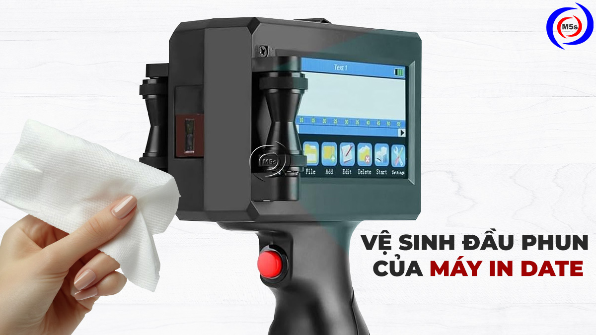 vệ sinh đầu phun mực máy in date vệ sinh đầu phun mực máy in date