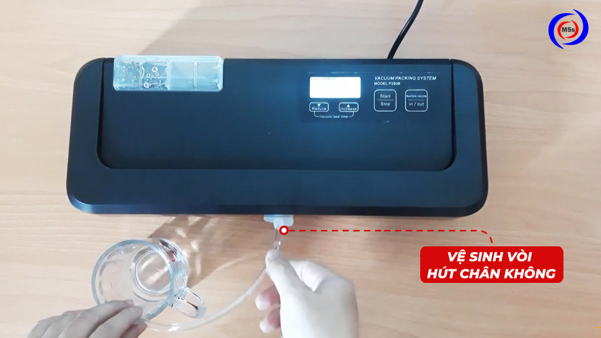 Máy hút túi chân không có lực hút yếu Máy hút túi chân không có lực hút yếu