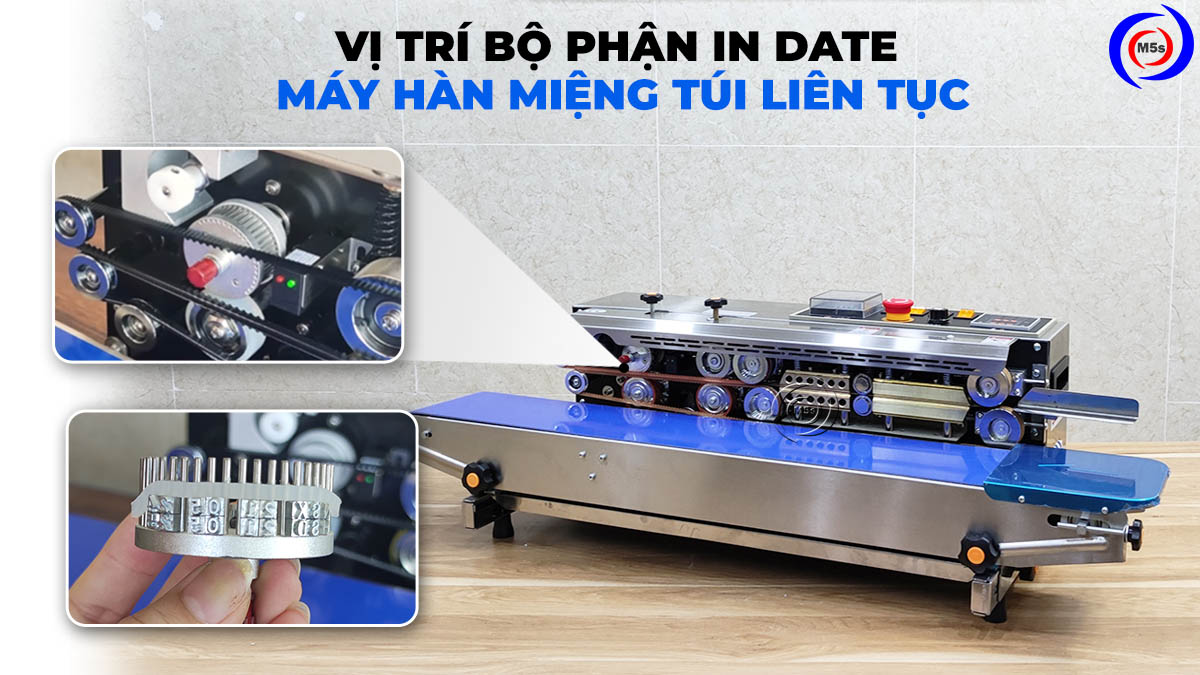 vị trí bộ phận in date của máy hàn túi liên tục vị trí bộ phận in date của máy hàn túi liên tục