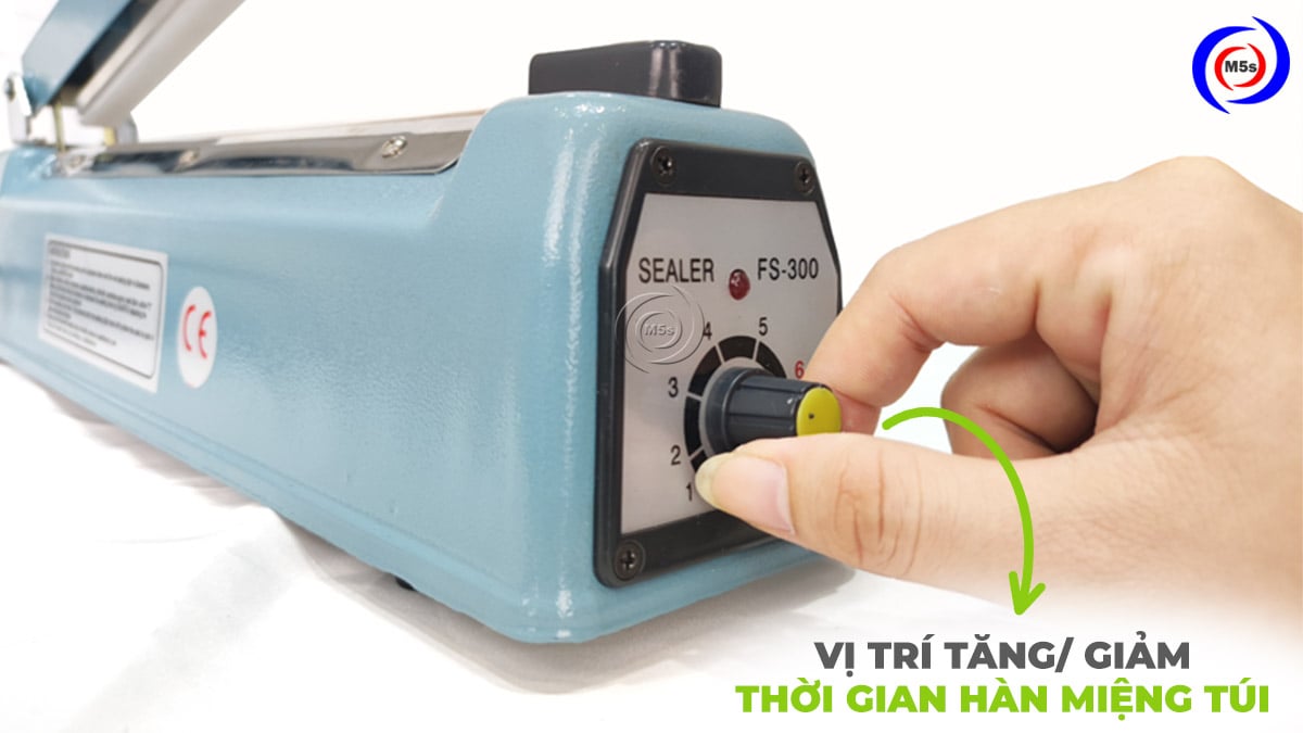 vị trí tăng hoặc giảm thời gian hàn miệng túi vị trí tăng hoặc giảm thời gian hàn miệng túi
