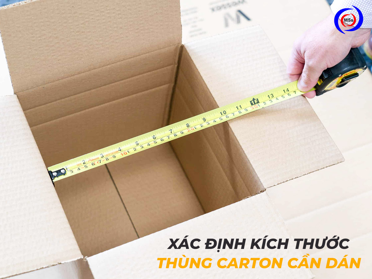 Xác định kích thước thùng cần dá Xác định kích thước thùng cần dá