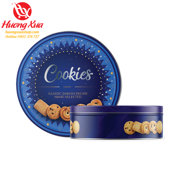 Bánh Danesita Butter Cookies Blue Star 340g