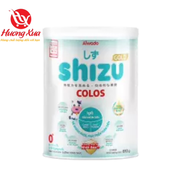 Sữa bột Aiwado Shizu Colos Gold 0+ 810g (0 - 12 tháng) - Tinh tuý dưỡng chất Nhật Bản
