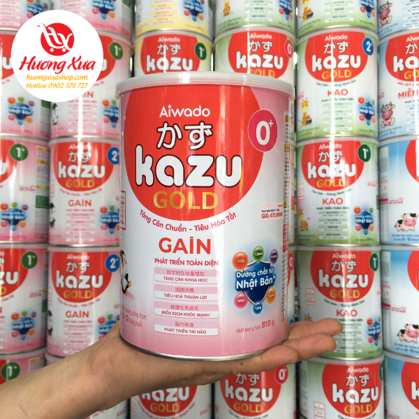 Sữa Kazu Gain 0+ Tăng cân Chuẩn ,Tiêu Hóa Tốt  