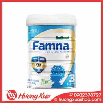 Sữa Famna Số 3 850g (1-2 tuổi)