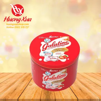 Hộp Kẹo Vị Sữa Và Dâu Galatine 200G