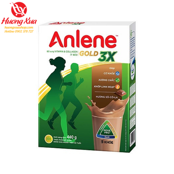 Sữa bột Anlene Gold Hộp 440g chocolate