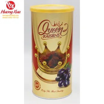 Nho khô đen Queen Raisins ống giấy 200g (1)