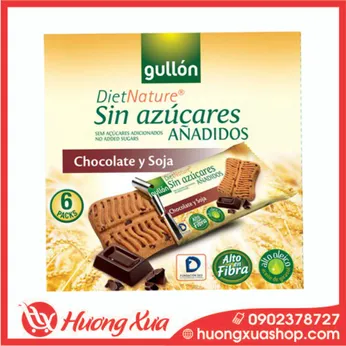 Bánh quy Gullon ăn kiêng không đường socola và đậu nành 144g