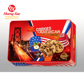 Bánh quy Bogutti American Sô cô la Chips & Kem hạt phỉ -1