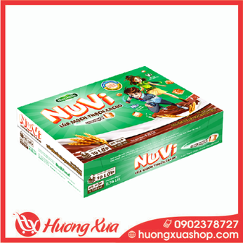 Sữa Nuvi lúa mạch thạch cacao 170 ml 12 lốc/ thùng