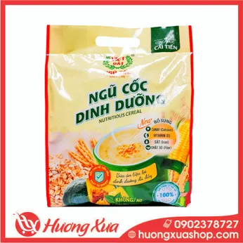 Ngũ Cốc Dinh Dưỡng Việt Đài Túi 500g (25gr x 20gói)