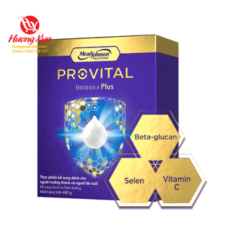 Sữa bột Provital Immuna Plus 480g bổ sung canxi và dinh dưỡng