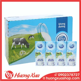 Sữa tươi Cô gái Hà lan không đường 180ml thùng 48