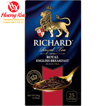 Trà Đen Túi Lọc Thượng Hạng Hiệu Richard Royal English Breakfast 50g