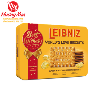 Bánh Leibniz World's Love Biscuits 600g