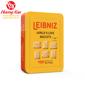 Bánh Leibniz World's Love Biscuits Minis 300g