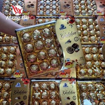 Socola Dominate Golden Hộp Meka 20 viên 210g (Màu đỏ và vàng và xanh )