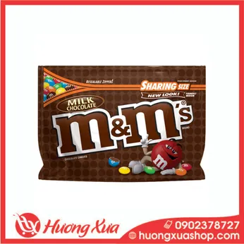 Kẹo M&M's Milk Chocolate Sharing Size