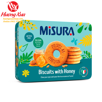 Bánh Misura Honey Biscuits 400g