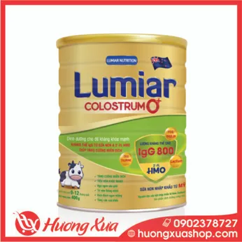 Sữa Lumiar Colostrum 0+800g  Dinh dưỡng cho đề kháng khỏe mạnh