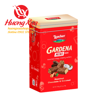 Bánh xốp Loacker Gardena Mini Mix 153g