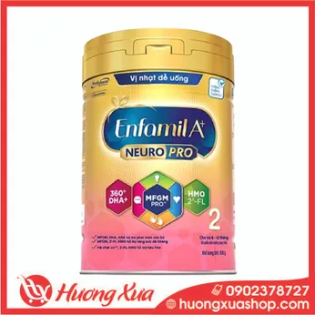 Sữa bột Enfamil A+ NeuroPro 2 với 2’-FL HMO cho trẻ từ 6 –12 tháng tuổi– 830g