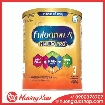 Sữa bột Enfagrow A+ NeuroPro 3 với 2’-FL HMO cho trẻ từ 1 – 3 tuổi– 850g