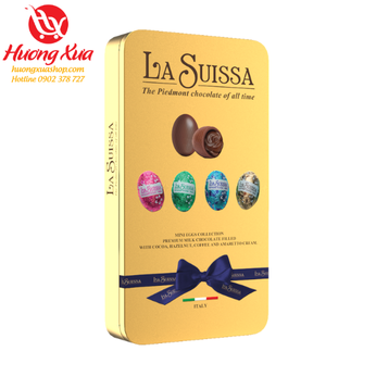 Chocolate La Suissa Sửa Trừng Mini Vàng 220g