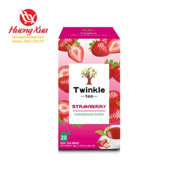 Trà Twinkle hương dâu hộp 36g