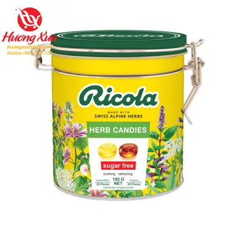 Hộp kẹo thảo mộc Ricola Tet Gift Box 100g