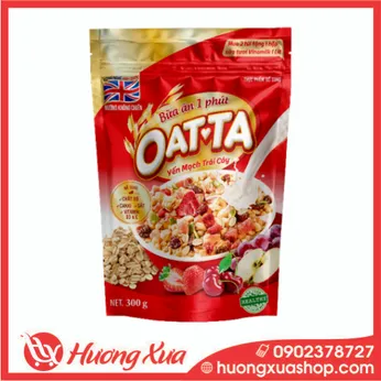 Yến mạch trái cây OATTA 300g - Bữa ăn 1 phút