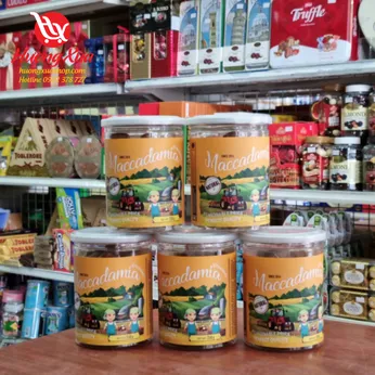 Hạt macca  SUNRISE  hủ nhựa  250g - Mỹ