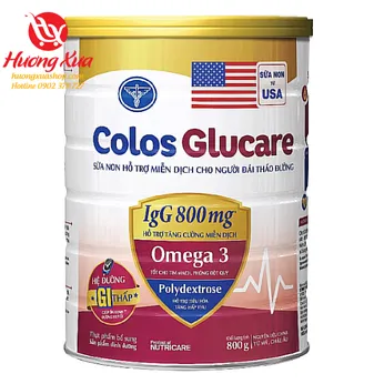 Sữa Bột Nutricare Colos Glucare 800g (Cho người đái tháo đường)