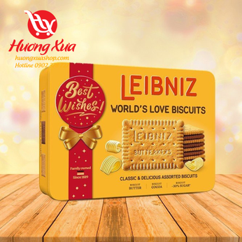 Hộp Bánh Leibniz World’S Love Biscuits 600G - Đức
