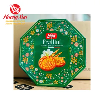 Bánh quy Lago Frollini 320g bát giác -Ý