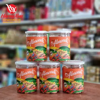 Hạt hạnh nhân SUNRISE  hủ nhựa  200g - Mỹ