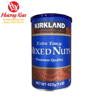 Hạt hỗn hợp Kirkland Mỹ Hộp 453g