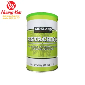 Hạt Dẻ Cười Kirkland Pistachios 453g