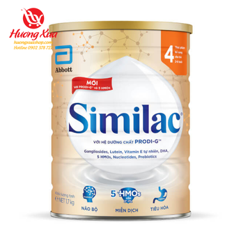Sữa bột Similac 5G số 4 1.7 kg (2 - 6 tuổi)